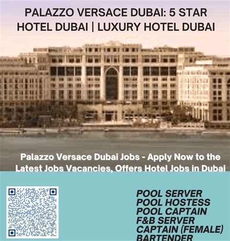 palazzo versace hotel dubai careers|versace hotel dubai location.